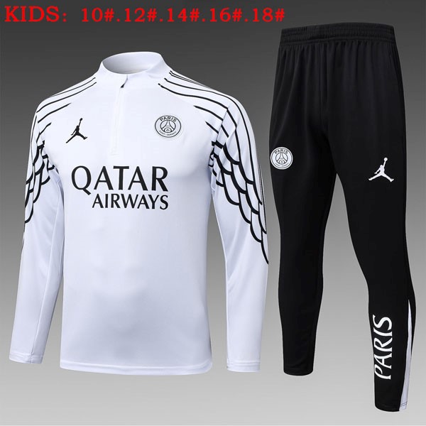 Ninos Sudadera De Training PSG 2025/26 Blanco 4